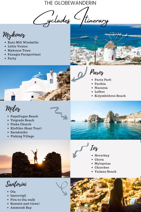 Greek Islands Cruise, Greek Islands Itinerary, Greek Island Hopping Itinerary, Greek Island Aesthetic Outfits, Best Greek Islands To Visit, Greece Island Hopping Itinerary, Grece Island, Greek Island Itinerary, Island Hopping Greece