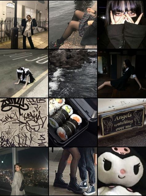 Punk Instagram Feed, Alt Instagram Feed, Grunge Instagram Feed, Y2k Instagram Feed, Instagram Feed Goals, Instagram Feed Tips, Ig Feed Ideas, Insta Layout, Instagram Feed Planner