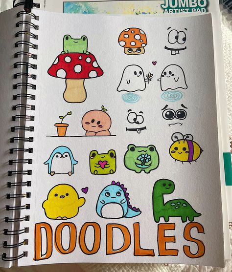 Cute and easy doodle ideas w markers Cute Simple Marker Drawings, Easy Paint Marker Ideas, Graphic Marker Drawing, Cute Marker Doodles, Name Doodles Ideas, Girly Doodles Easy, Sketch Markers Drawing Easy, Doodle Name Art Ideas, Copic Marker Art Easy