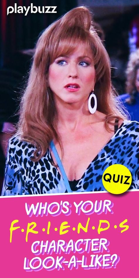 Which of the FRIENDS characters is your actual look-a-like? Do you look like Rachel? Joey? Maybe Phoebe? Take this quiz and we'll tell you! *** #PlaybuzzQuiz Personality Quiz Doppelganger Celebrities Hollywood Friends Chandler Monica Rachel Ross Joey Phoebe Playbuzz Quiz Which Friends Character Am I, Monica Geller Hair, Friends Quizzes Tv Show, Monica From Friends, Phoebe Friends, Friends Chandler, Monica Friends, Rachel Monica Phoebe, Monica Rachel