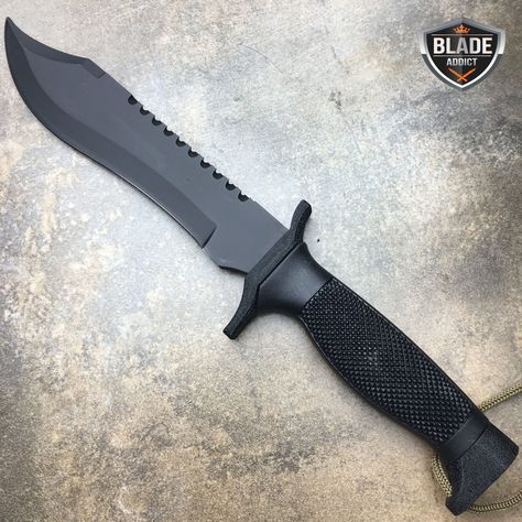 12" ARMY Hunting Fixed Blade Tactical Combat Survival Knife Military Bowie + CASE Dakota Outfits, Oz Wallpaper, Blood Hound, Military Knife, Bullet Necklace, Karambit Knife, Army Knife, Pocket Knives, About Money