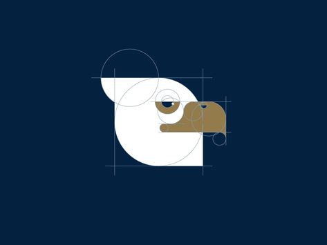 Eagle Face, Bird Logo Design, Bird Logos, Eagle Logo, Face Logo, Face Images, Grid Design, Art Logo, Creative Professional