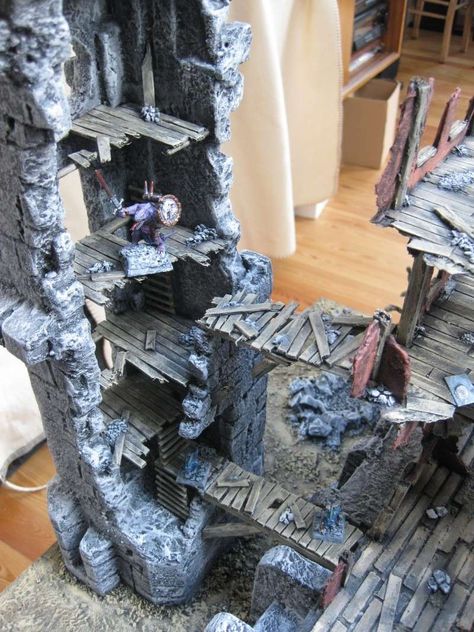 Mordheim Board, Frostgrave Terrain, Trench Crusade, Mordheim Terrain, Dnd Room, Dnd Diy, Dnd Crafts, Warhammer Terrain, Game Terrain