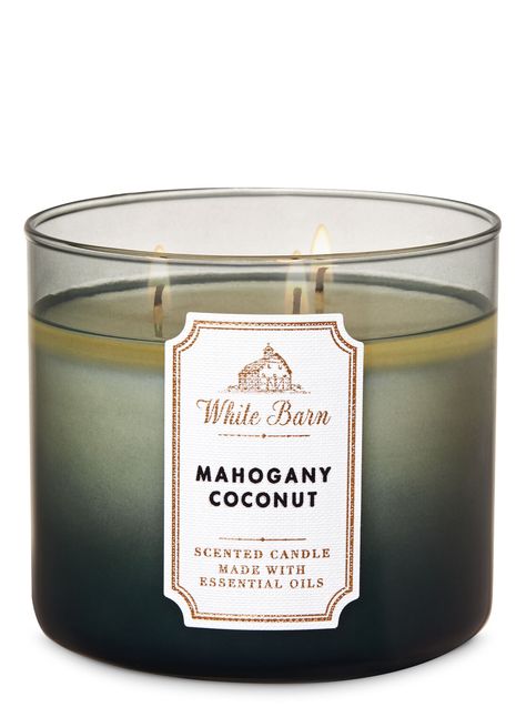 Coconut Bath And Body Works, Mahogany Coconut, Coconut Bath, Candle Obsession, Bath & Body Works, Coconut Candle, Bath Body Works Candles, Bath Candles, Candles For Sale