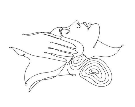 Massage Drawing Illustrations, Massage Drawing, Massage Illustration, Holistic Thinking Illustration, Massage Design, Massage Art, Relaxation Drawing Art Therapy, Holistic Therapy, Instagram Design Creative