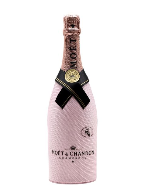 Moet & Chandon Rose Imperial NV Champagne - Chiller Jacket : The Whisky Exchange Pink Champagne Bottle, Moet Rose, Chandon Rose, Rose Bottle, Moet Chandon Champagne, Bottle Cake, Compliment Someone, Plan For Life, Glass Packaging