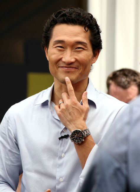 Seriously handsome; look at that curly hair. Daniel Dae Kim, You Are So Beautiful To Me, Alex O Loughlin, Hawaii Five O, Alex O'loughlin, Korean Men, Perfect Man, Celebrity Crush, Beverly Hills