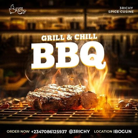 Food Poster design . #food #bbq #graphic #graphicdesinger #art #badejoor Grill Poster Design, Bbq Poster Design, Bbq Poster, Food Bbq, Food Poster Design, Social Media Design Inspiration, Food Poster, Bbq Grill, Media Design