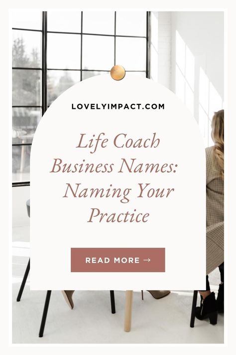 Find the perfect name for your coaching business! Learn top strategies, avoid common pitfalls, and explore unique life coach business names with our guide. Life Coaching Business Cards, Choose Your Life, Life Coach Business, Life Coaching Business, Business Checklist, Financial Coach, Instagram Names, Branding Tips, Career Coach