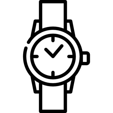 Watch Watch Art Drawing, Watch Icon, Watch Sketch, Watch Drawing, Coral Draw, Easy Art For Kids, Fruit Coloring Pages, Baby Icon, Art Sketches Pencil