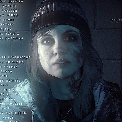 Ashley Brown Until Dawn, Until Dawn Icons, Ashley Until Dawn, Dawn Core, Until Dawn Aesthetic, Galadriel Stineman, Until Dawn Game, Supermassive Games, Ashley Brown