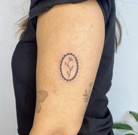 Oval Stamp Tattoo, Dainty Stamp Tattoo, Tomato Stamp Tattoo, Oval Tattoo, Tulip Stamp Tattoo, Italy Stamp Tattoo, Italian Tattoos For Women, Ldr Tattoo, Tulip Postage Stamp Tattoo