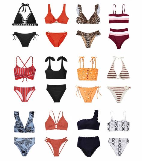 the best affordable two-piece swimsuits for summer Christian Girl Outfits, Affordable Swimsuits, Penny Pincher Fashion, Diy Fashion Projects, Affordable Swimwear, Penny Pincher, The Best Summer, Stunning Outfits, Swimwear Cover Ups