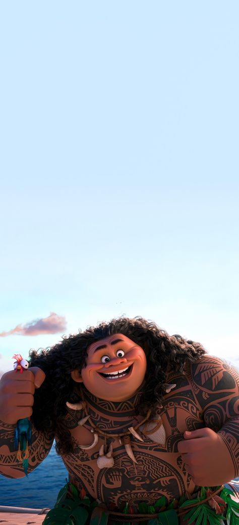 Moana 2 Moana 2 Fanart, Moana Lockscreen, Maui Wallpaper, Moana Wallpaper Iphone, Maui From Moana, Moana Background, Moana Drawing, Moana Wallpaper, Moana And Maui