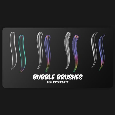 Free Bubble Brushes for Procreate - LIBRIUM Procreate Downloads, Procreate Brushes Download, Lavender Stamp, Manifesto Design, Procreate Ipad Tutorials, Best Procreate Brushes, Ipad Tutorials, Illustrator Brushes, Free Procreate