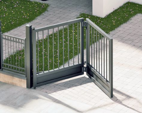 Bifold Driveway Gate, Bifold Gate, Deck Gate, Electric Gate, Plan Garage, Pool Gate, Garage Gate, Folding Gate, Grill Gate