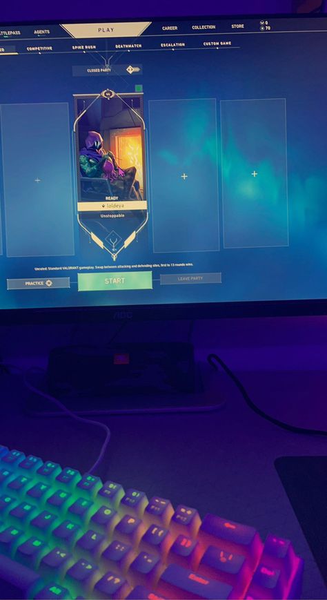 valorant lobby😹❤️ Valorant Pc Aesthetic, Valorant Pc Setup, Valorant Gaming Setup, Valorant Computer, Valorant Setup, Valorant Skins, 4k Gaming Wallpaper, Space Phone Wallpaper, Jdm Wallpaper