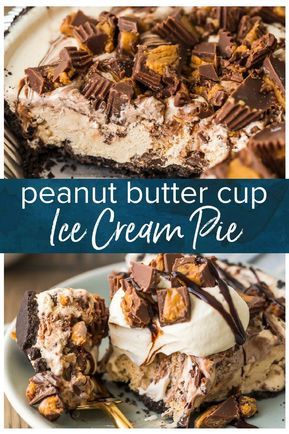 Peanut Butter Ice Cream Cake, Peanut Butter Cup Ice Cream, Easy Peanut Butter Pie, Cup Ice Cream, Cake At Home, Ice Cream Pie, Chocolate Peanut Butter Pie, Peanut Butter Ice Cream, My Weakness