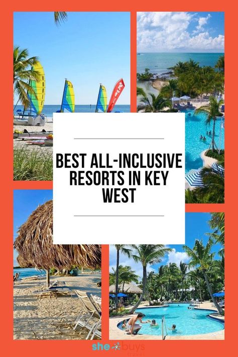 There's plenty to do and see in Key West. Here are the best all-inclusive resorts in the southernmost of the Florida Keys. Key West Resorts For Couples, Key West Hotels Beach Resorts, Key West All Inclusive Resorts, Florida Keys All Inclusive Resorts, Key West Family Vacation Kids, Key West Trip, Key West Honeymoon, Florida Keys Vacation Resorts, All Inclusive Resorts In Florida