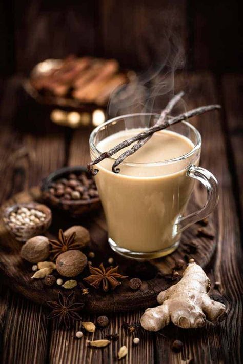 What-Is-Chai-Tea-CO282-Pin-4 Chai Tea Benefits, Te Chai, Masala Chai Tea, Chai Tea Recipe, Spiced Drinks, Masala Tea, Chai Recipe, Indian Tea, Chai Tea Latte