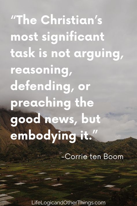 Over the years, I've gathered some amazing quotes that made me ponder or reminded me of what was important in the grand scheme of life. I hope you enjoy some of my favorite Christian apologetic quotes! Christian faith, Christian quotes, C.S. Lewis, Amy Orr-Ewing, Margaret Manning Shull, Corrie ten Boom quote It’s The Simple Things Quotes, Corrie Ten Boom Quotes Wise Words, Cw Lewis Quotes, Christian Theology Quotes, You Are Amazing Quotes, Quotes C S Lewis, Christian Teacher Quotes, Wisdom Quotes Deep, What Is The Gospel