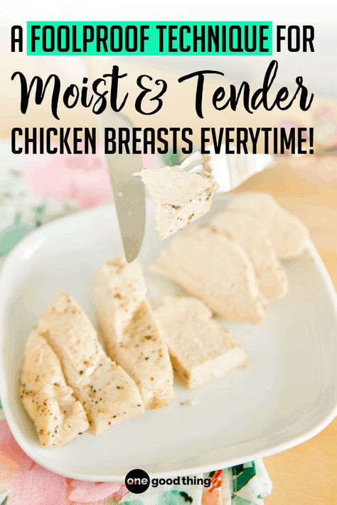 Perfect Chicken Breast, Moist Chicken Breast, Wallpaper Food, Moist Chicken, Ways To Cook Chicken, One Good Thing By Jillee, Perfect Chicken, Tender Chicken Breast, Chicken Enchilada Recipe