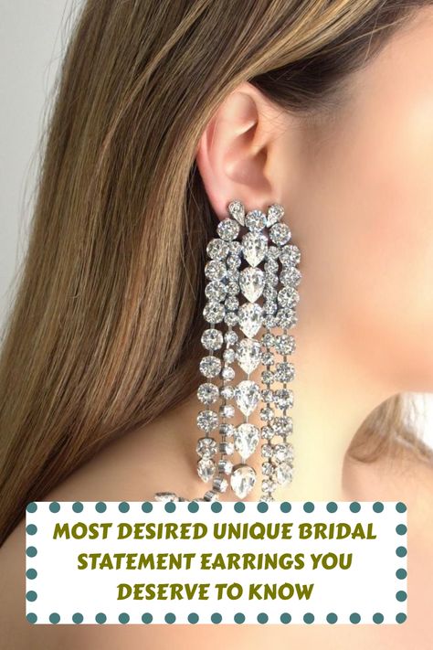 [Promotion] Statement Bridal Earrings Statement Crystal Swarovski | Etsy #bridalstatementearringsgold Bridal Earrings Statement, Statement Bridal Earrings, Watermelon Tourmaline Jewelry, Diamond Star Earrings, Long Bridal Earrings, Black Diamond Earrings Studs, Bridal Statement Earrings, Black Diamond Earrings, Oversized Earrings