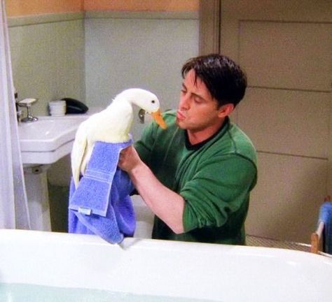 Joey Tribbiani, A Man, Blue, White