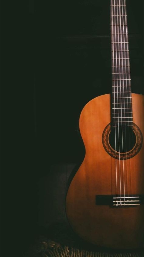 Guitar Background For Editing, Classic Guitar Wallpaper, Guitar Background Aesthetic, Guitar Wallpaper Art, Classical Guitar Aesthetic, Acoustic Guitar Wallpaper, Guitar Aesthetic Wallpaper, Guitar Wallpaper Iphone, Wallpaper Guitar