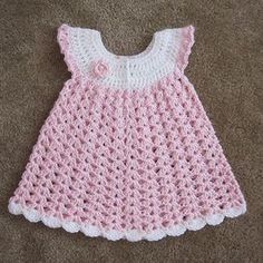 Crochet Baby Dress Free Pattern, Vestidos Bebe Crochet, Crochet Patterns Baby Girl, Crochet Baby Girl Dress, Baby Dress Pattern, Crochet Baby Dress Pattern, Baby Frock Pattern, Crochet Baby Cardigan