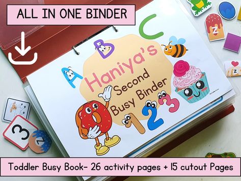 Motor Skills Preschool, Preschool Fine Motor Skills, Busy Book Printable, Shadow Matching, Toddler Busy Book, Different Alphabets, Numbers Worksheets, Busy Binder, Numbers Counting