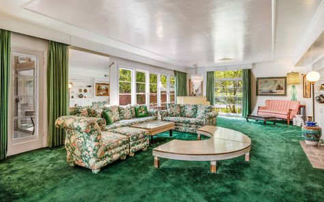 Family Music Room, Time Capsule House, Square Window, Capsule House, The Garden Room, Square Windows, Atomic Ranch, California House, Clerestory Windows