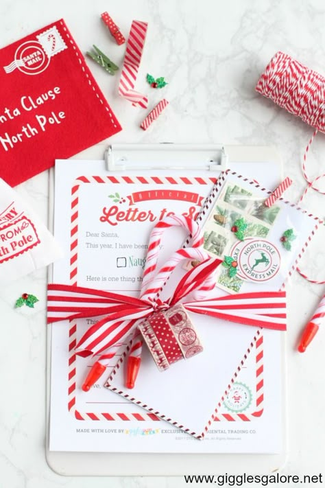 Letters To Santa Party Ideas, Diy Christmas Envelope, Games Activities For Kids, Felt Envelope, Santa Writing, Christmas Treats Holders, Letter Diy, Letters To Santa, Special Letters