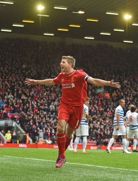 Steven Gerrard Stevie G, Liverpool Legends, Soccer Fifa, Liverpool Wallpapers, Salah Liverpool, Premier League Teams, France Football, Neymar Football, Liverpool Fans