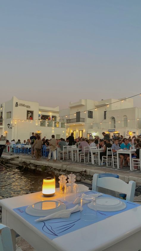 greek island paros tavern Greece Wallpaper, Mediterranean Aesthetic, Greece Honeymoon, Paros Island, Paros Greece, Travel Inspiration Destinations, Greece Vacation, Victoria Park, Dream Holiday