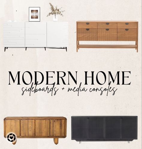 Modern home sideboards and consoles for every budget. Budget friendly. For any and all budgets. mid century, organic modern, traditional home decor, accessories and furniture. Natural and neutral wood nature inspired. Coastal home. California Casual home. Amazon Farmhouse style budget decor Follow my shop @fancyfixdecor on the @shop.LTK app to shop this post and get my exclusive app-only content! #liketkit #LTKFind #LTKhome #LTKsalealert @shop.ltk https://liketk.it/3YWkT Modern Organic Sideboard, Mid Century Organic Modern, California Casual Home, Vintage Organic Modern, Modern Traditional Home, Sideboard Media Console, Media Consoles, Budget Decor, Wide Sideboard