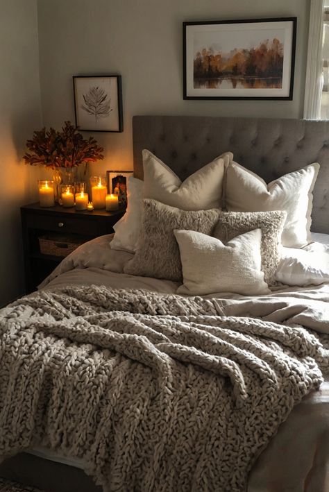 Fall Furniture , Autumn Cozy Fall ,Decor Easy Fall ,
Decor Neutral Fall ,Decor Fall ,Decor Inspiration ,Fall Decor Ideas Autumn Inspired Bedroom, Autumn Bedroom Ideas, Warm Cozy Bedroom, Bedroom Decor Fall, Fall Bed, Autumn Bedroom, Fall Bedroom Ideas, Fall Apartment Decor, Warm Bedding