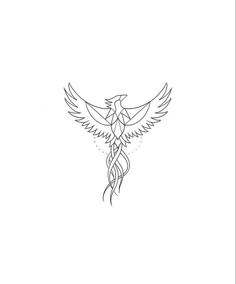 Harry Potter Tattoos Phoenix Art, Phoenix Tattoo Harry Potter, Small Phoenix Tattoo Men, Phoenix Minimalist Tattoo, Small Phoenix Tattoos Simple, Harry Potter Fine Line Tattoo, Harry Potter Phoenix Tattoo, Phoenix Minimalist, Phoenix Line Art