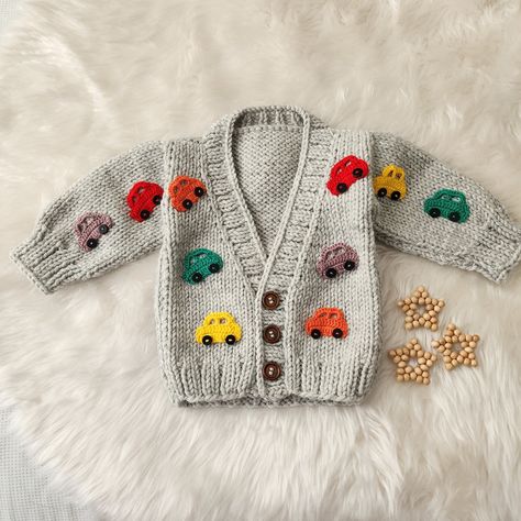 100% HAND MADE: Made from thick wool blend hand knitting yarn, this crochet cardigan is designed to keep your baby comfortable in the cold months. Every step of this boy sweater is 100% handmade. It does not contain chemicals that may affect human health and keeps your little ones warm. COLOR AND SIZE: This toddler boy clothes is produced in all sizes, starting from newborn to 0-2 age group. Also, regarding color, if there is a color you want, we can produce this newborn jacket in that color. PERSONALIZED PATTERN: The patterns on this knitted baby clothes can be changed upon your request and personalized knit model patterns can be created. Do not hesitate to contact us regarding this issue. CARDIGAN INSTRUCTIONS: These instructions are for washing a garment and should be followed to ensure Baby Boy Sweater Design, Knitted Toddler Sweaters, Crochet Boy Clothes, Crochet Boys Sweater, Boy Cardigan Outfit, Crochet Baby Boy Clothes, Boy Crochet Sweater, Crochet Baby Boy Sweater, Knitting Baby Clothes