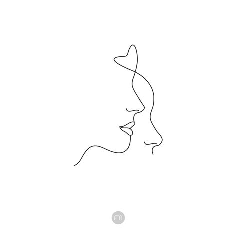 Line Art Tattoo Abstract, Mama And Daughter, Tattoo Home, Family First Tattoo, One Line Tattoo, Daughter Tattoo, Kunst Tattoos, Line Art Tattoos, Line Art Design