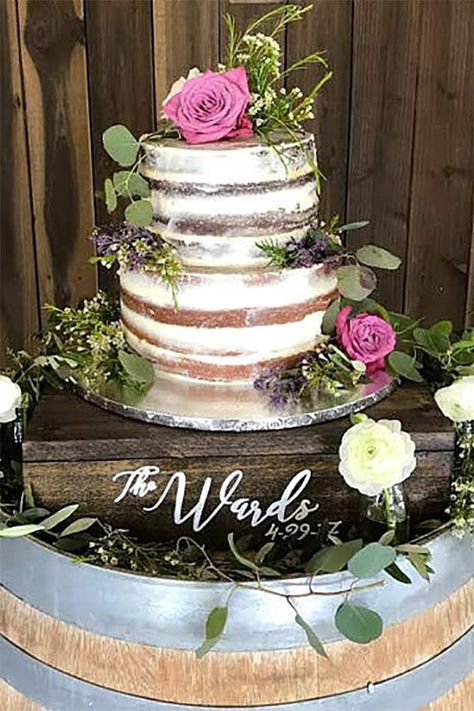 Rustic wood wedding cake stand display box. Decorate with flowers for an elegant or romantic look. Elegant Country Rustic Wedding Ideas number 22. #rusticweddingideas #MyOnlineWeddingHelp #countrywedding #CakeStand Wedding Dessert Stand, Wood Cake Stand Wedding, Rustic Cake Stand Wood, Wood Wedding Cakes, Wooden Cake Stand, Wedding Stand, Rustic Cake Stands, Wooden Cake Stands, Wedding Cake Stand