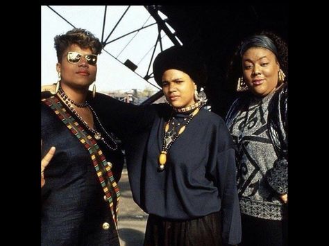 Queen Latifah,Monie Love and Ms Melodie Monie Love, Kris Kross, Boom Bap, Rap Beats, Old School Music, Real Hip Hop, Three Women, Queen Latifah, Hip Hop And R&b