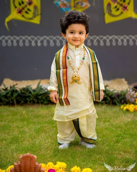 @thegorgeousbride on Instagram: “Seriously, this little guy is going to be a major heart breaker! 😘🤗 #thegorgeousbride www.thegorgeousbride.com . . Photi by…” Kurta With Dhoti, Kids Indian Wear, Kids Wear Boys, Kids Dress Boys, Kids Kurta, Kids Ethnic Wear, Kids Dress Collection, Indian Baby, Boys Kurta