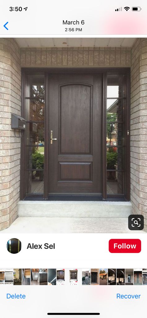 Front Entry Door With Sidelights, Solid Door With Sidelights, Solid Front Door With Sidelights, Craftsman Front Door With Sidelights, Craftsman Front Door, Front Door With Sidelights, Door With Sidelights, Entry Door With Sidelights, Entry Door Designs