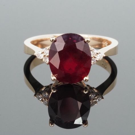 Natural Ruby Ring, Statement Rings Diamond, Ruby Diamond Rings, Gold Statement Ring, Pave Diamond Ring, Pave Ring, Ring For Men, Plated Ring, Gold Plated Rings