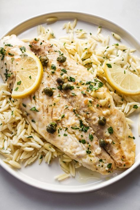 Swai Recipes, White Fish Recipes Healthy, Wine Butter Sauce, Fish And Rice, White Wine Butter Sauce, Swai Fish, Fish Rice, Fish Pasta, Simple Dishes