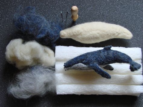 Needle Felting Tutorial, Felt Fish, Needle Felted Cat, Needle Felting Diy, Needle Felted Dog, Wool Animals, Needle Felting Tutorials, Felt Bunny, Needle Felting Kits