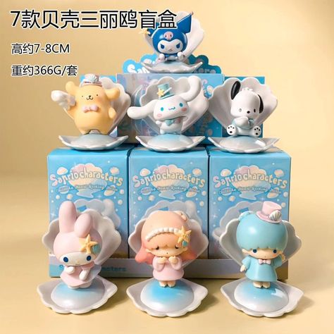 Kiki Lala, Sanrio Stuff, Kuromi Melody, Toy Packaging, Melody Cinnamoroll, Blind Boxes, Kuromi Cinnamoroll, Toy Gifts, Japanese Toys