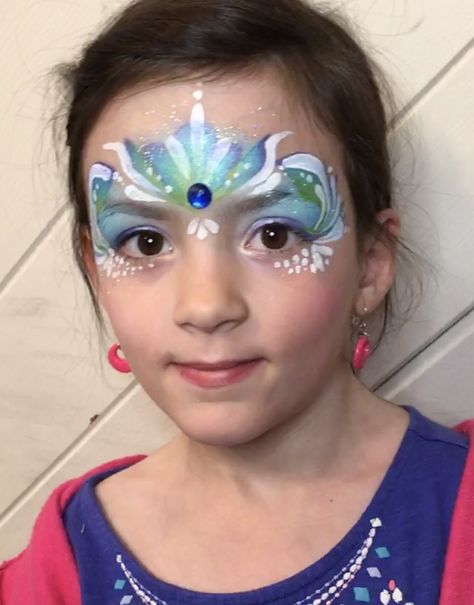 Using Mermaid Rainbow Cake # makingfacesmn Mermaid Face Paint, Mermaid Face, Fish Makeup, Rainbow Cake, Face Painting, Painting Inspiration, Face Paint, Carnival Face Paint, Carnival