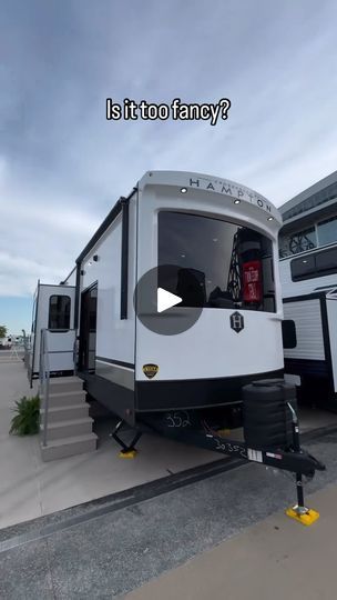 10K views · 1.3K reactions | Would you live in this luxury camper full time? Credit: @the_rv_hunter  • • • • • #tinyhouse #tinyhome #RV #rvliving #rvlife #rvlivingfulltime #camper #rvtravel #fulltimerv #minimalliving  #tinyhouseonwheels #tinyhome #loft #minimalist #financialindependence #tinyhousemovement #tinyhouselife #destinationreels #tinyhouseinspiration #beautifuldestinations #cabin #vacation #tinyhouseonwheels #thow #thowlife #tinyhousetour #custombuild | Tiny House Inspiration Camper Living Full Time, Destination Trailers, Luxury Rv Living, Luxury Campers, Trailer Camping, Travel Trailer Camping, Luxury Rv, Tiny House Inspiration, Minimal Living